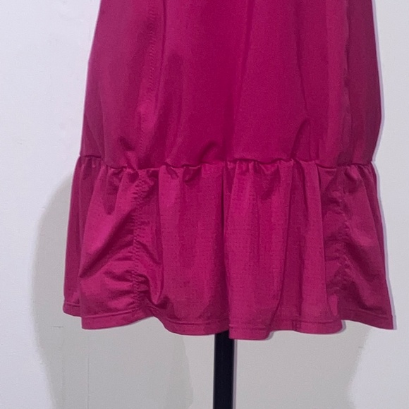 Reebok fuchsia halter tennis dress with flounced skirt - Picture 8 of 9